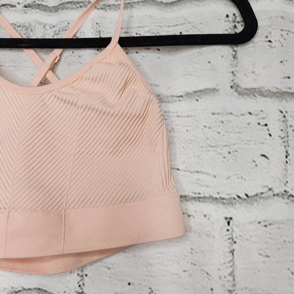 ThirdLove Kit Undergarments Pull On Bra Pink Peach Womens Large Unlined Bralette - Picture 4 of 8